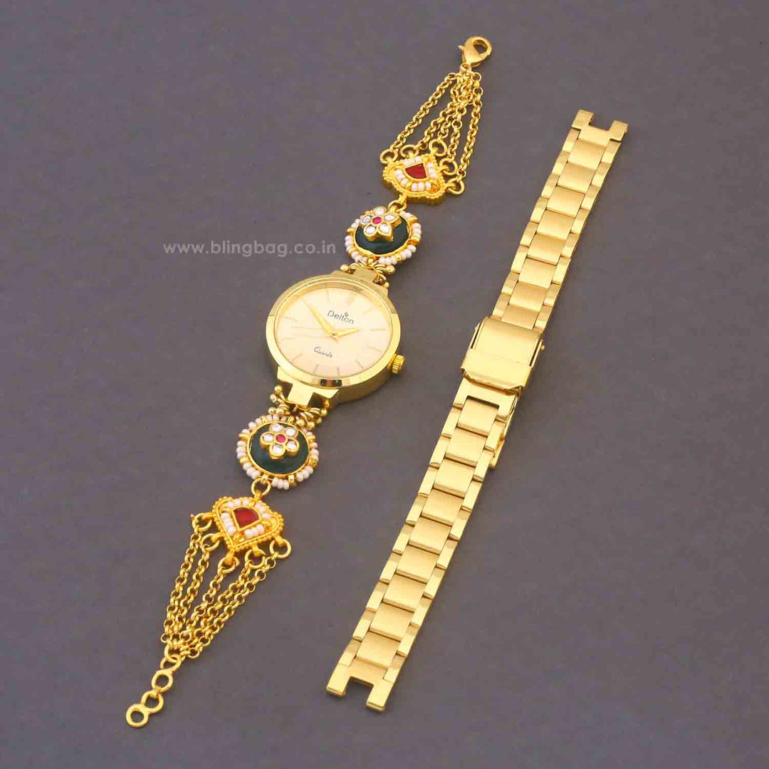 Blingbag Golden Enchant Zenia Watch