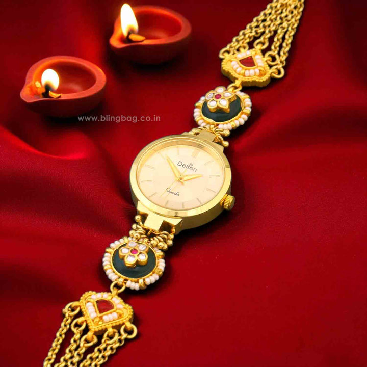 Blingbag Golden Enchant Zenia Watch