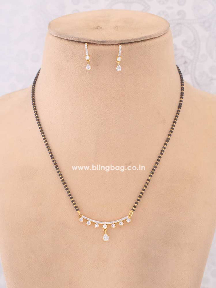Golden Evangeline Mangalsutra Set