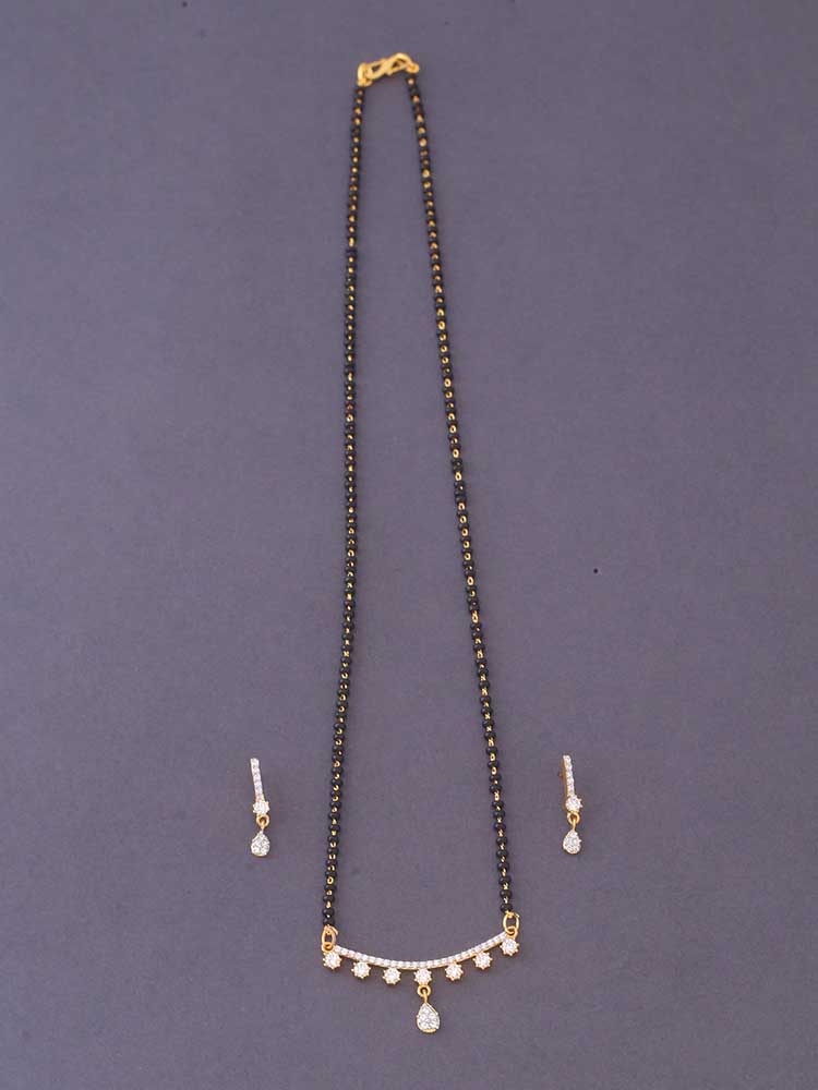 Golden Evangeline Mangalsutra Set