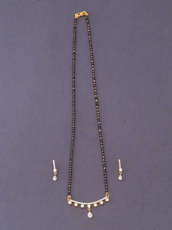 Golden Evangeline Mangalsutra Set