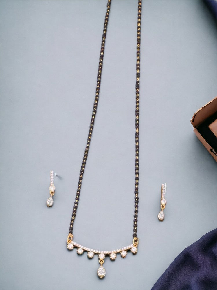 Golden Evangeline Mangalsutra Set