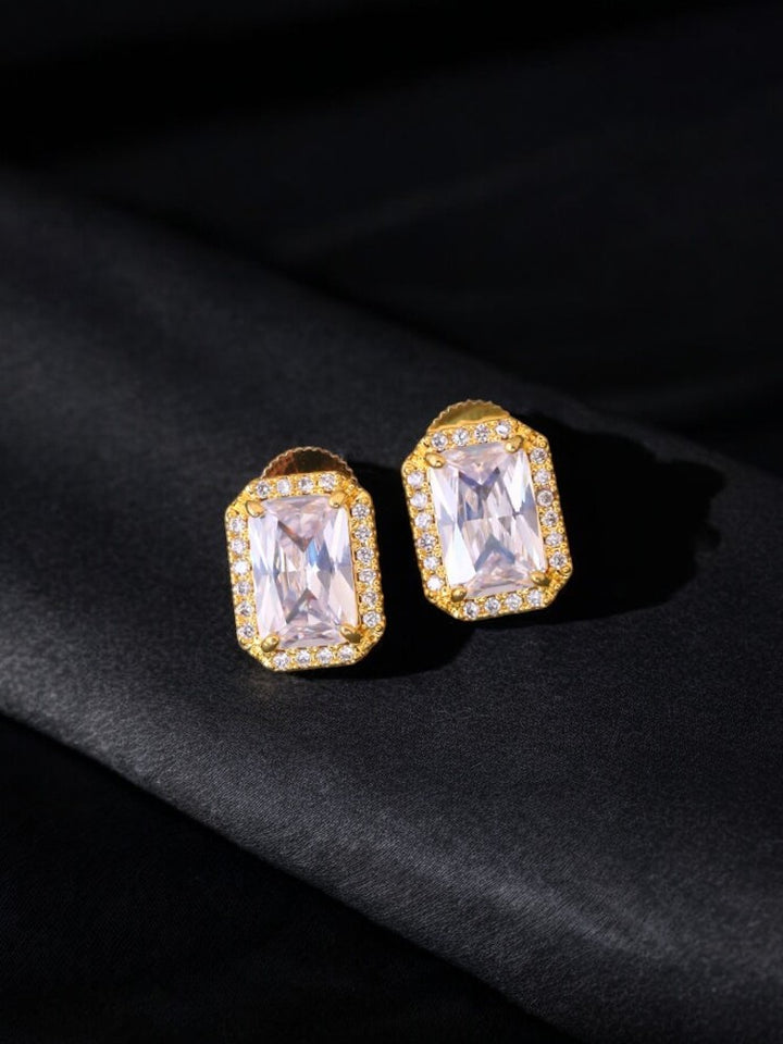 Golden Ferling Zirconia Studs