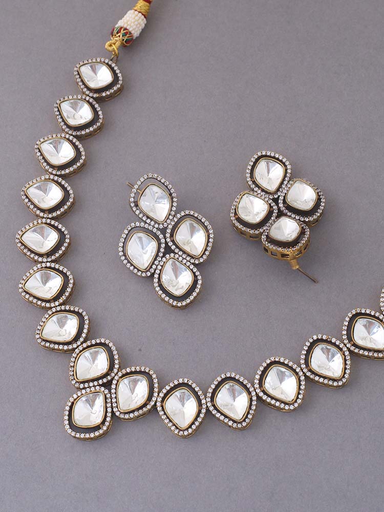 Golden Fida Jewellery Set