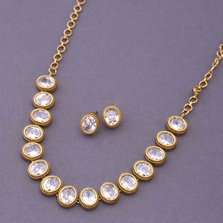 Golden Gaera Victorian Jewellery Set - New Arrival