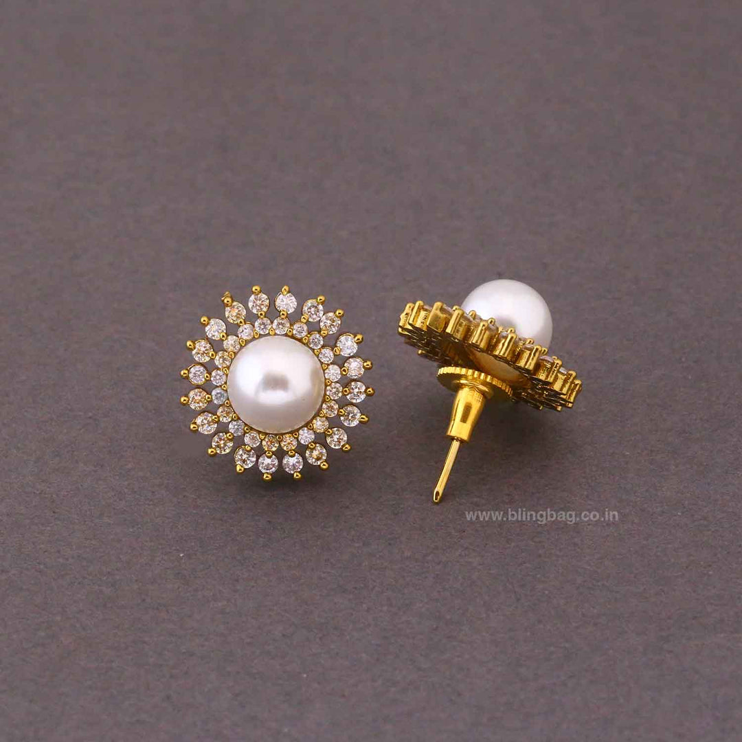 Golden Galija Victorian Studs