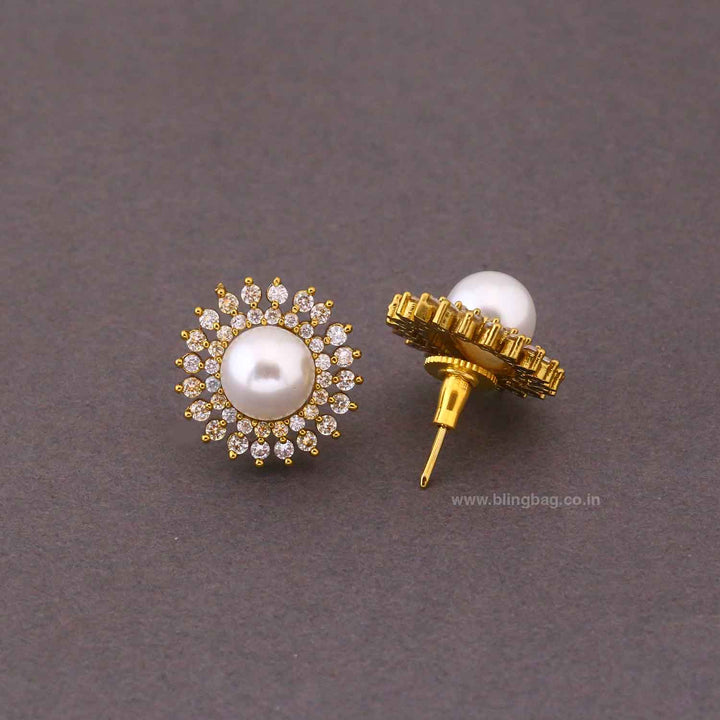 Golden Galija Victorian Studs