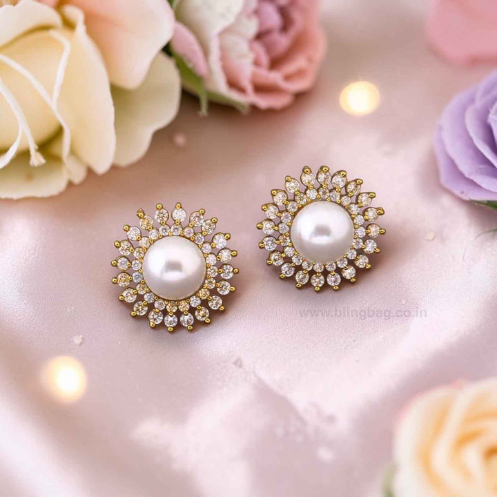 Golden Galija Victorian Studs
