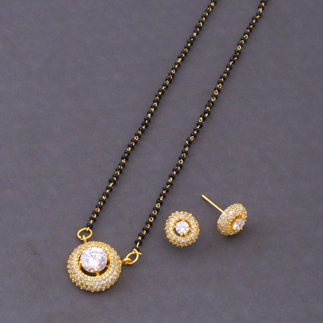Golden Gapko Mangalsutra Set