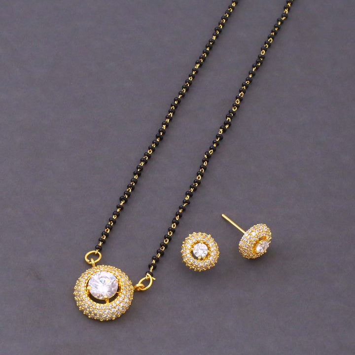 Golden Gapko Mangalsutra Set