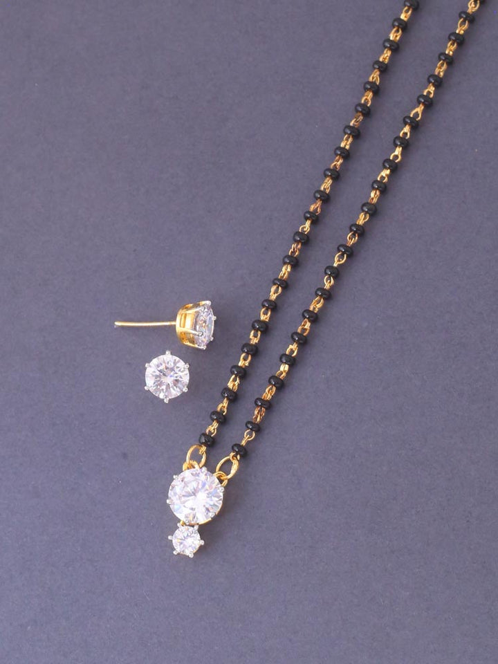 Golden Garima Mangalsutra Set