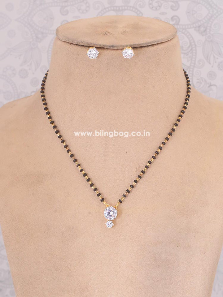 Golden Garima Mangalsutra Set