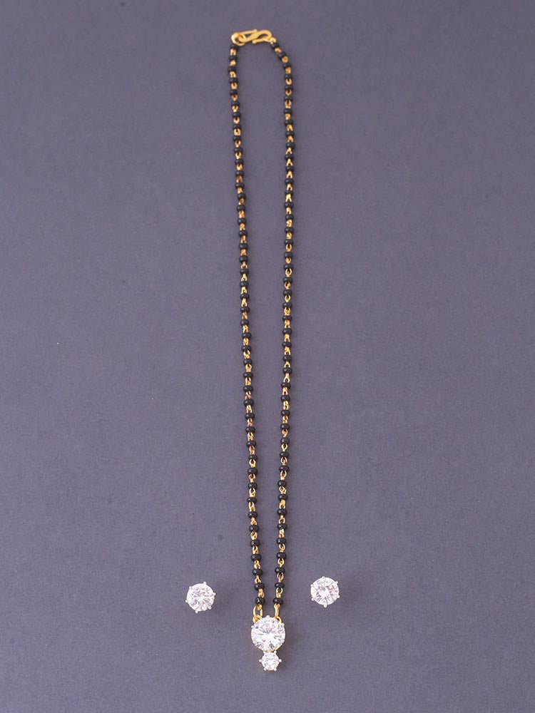 Golden Garima Mangalsutra Set