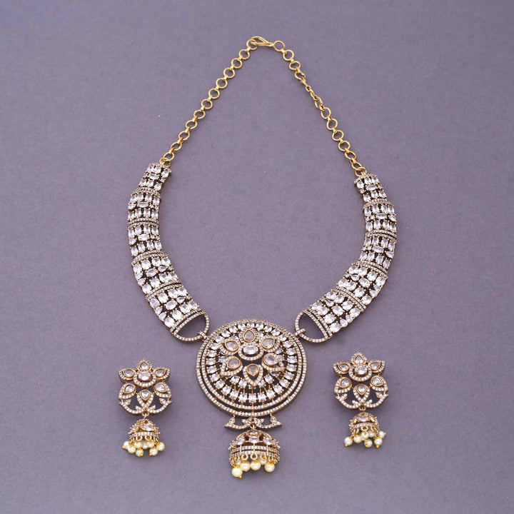 Golden Gietty Hasli Victorian Jewellery Set - New Arrival