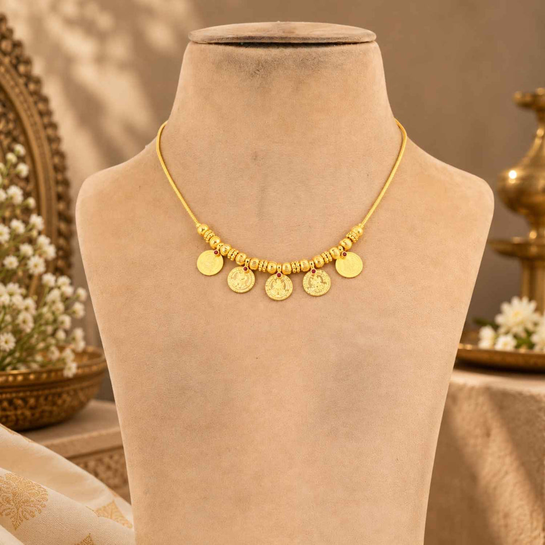 Golden Girijaya Temple Necklace - New Arrival