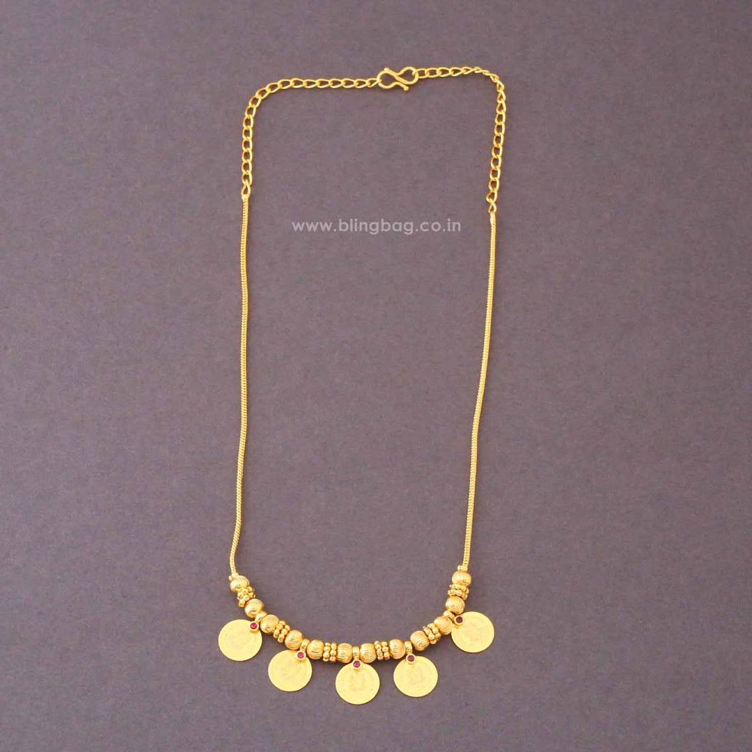 Golden Girijaya Temple Necklace - New Arrival
