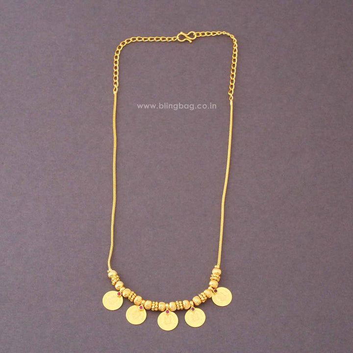Golden Girijaya Temple Necklace - New Arrival
