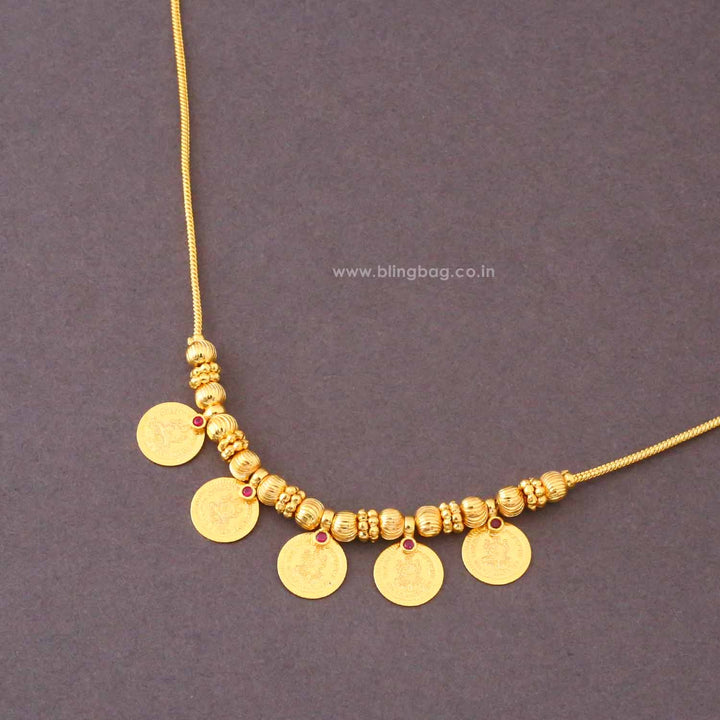 Golden Girijaya Temple Necklace - New Arrival