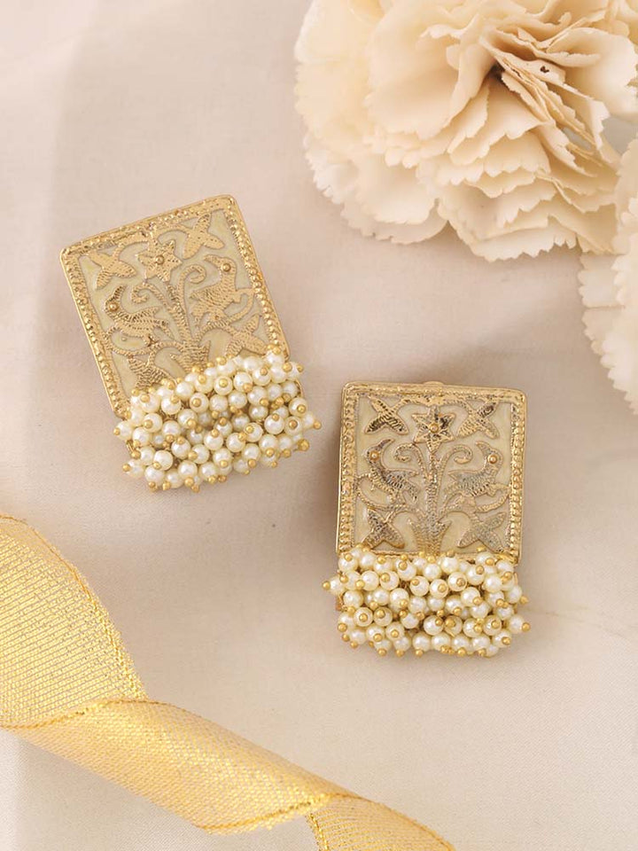 Golden Gowri Studs
