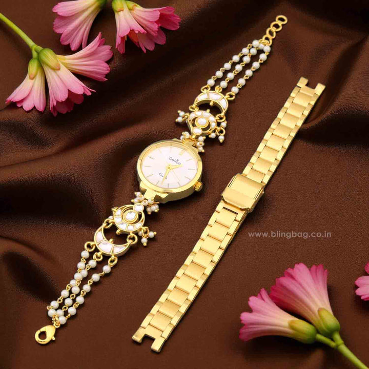 Blingbag Golden Grace Vidita Watch