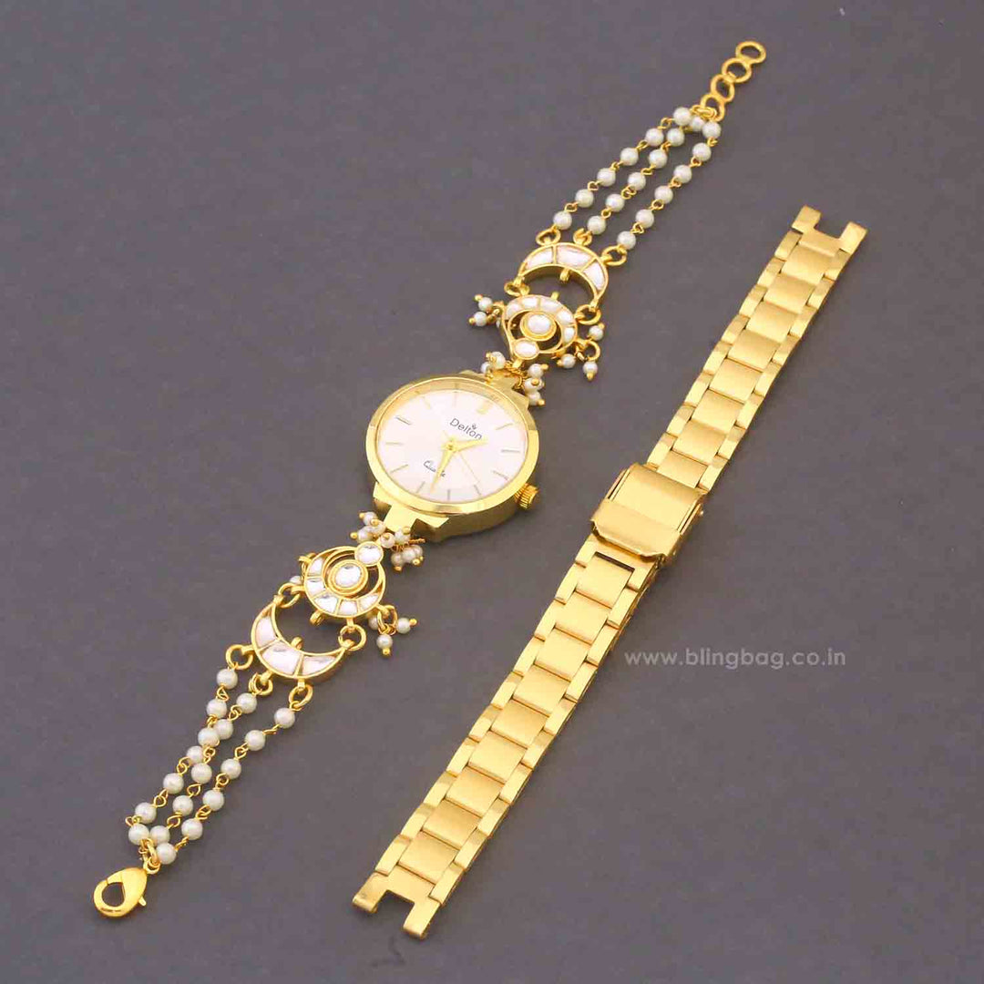 Blingbag Golden Grace Vidita Watch