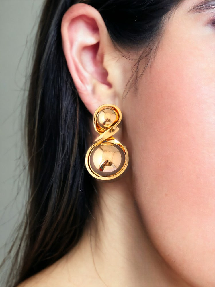 Golden Graciela Studs