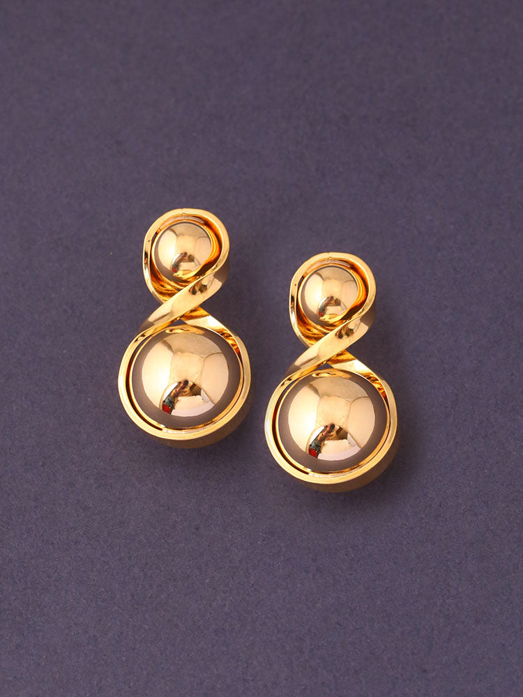Golden Graciela Studs