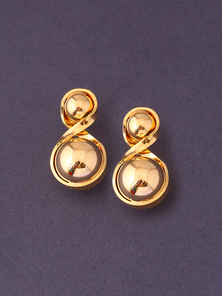 Golden Graciela Studs