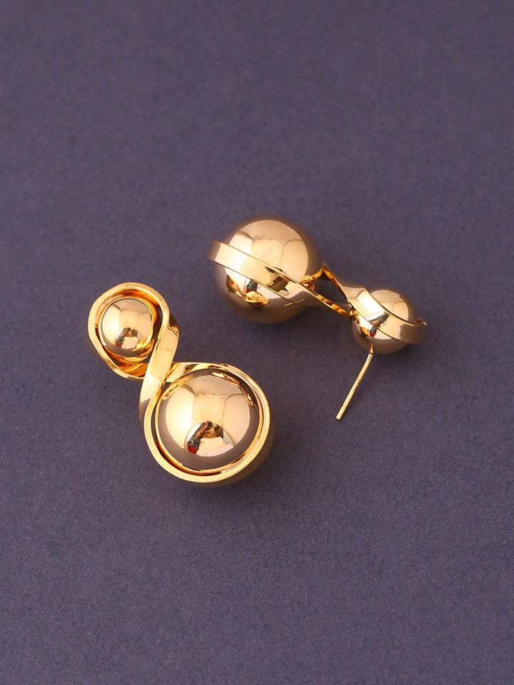 Golden Graciela Studs