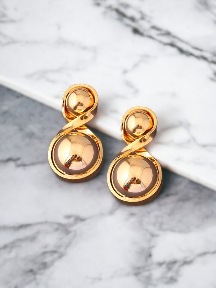 Golden Graciela Studs