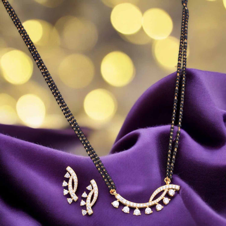 Golden Gracty Mangalsutra Set