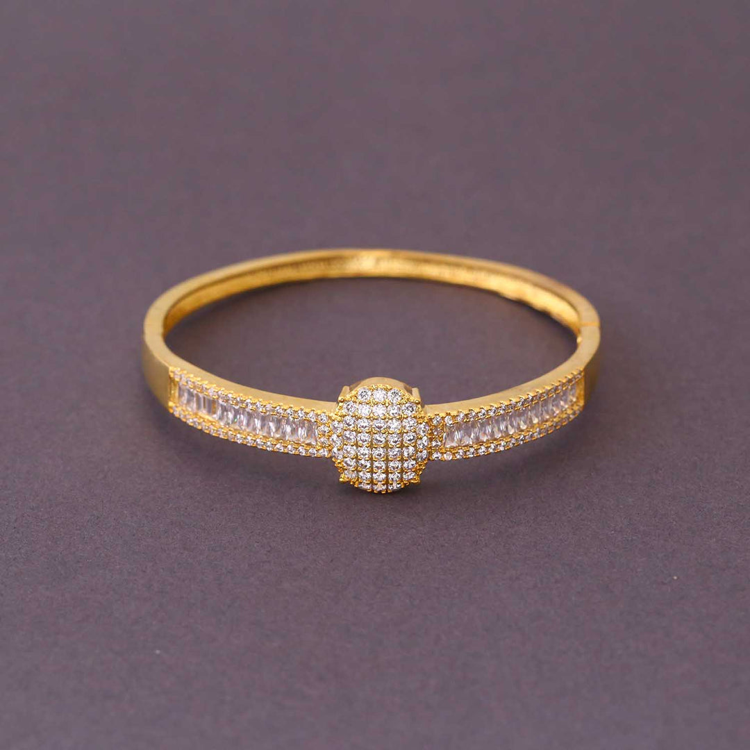 Golden Greily Zirconia Bracelet