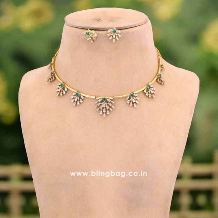 Golden Gunakshi Antique Jewellery Set - New Arrival