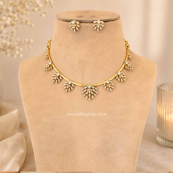 Golden Gunakshi Antique Jewellery Set - New Arrival