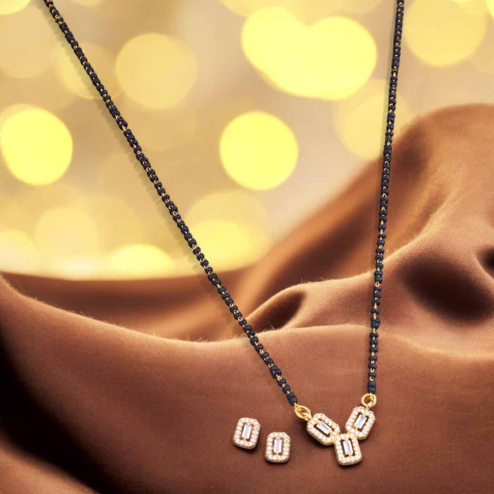 Golden Habibah Mangalsutra Set