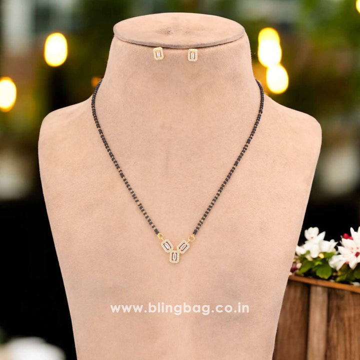 Golden Habibah Mangalsutra Set