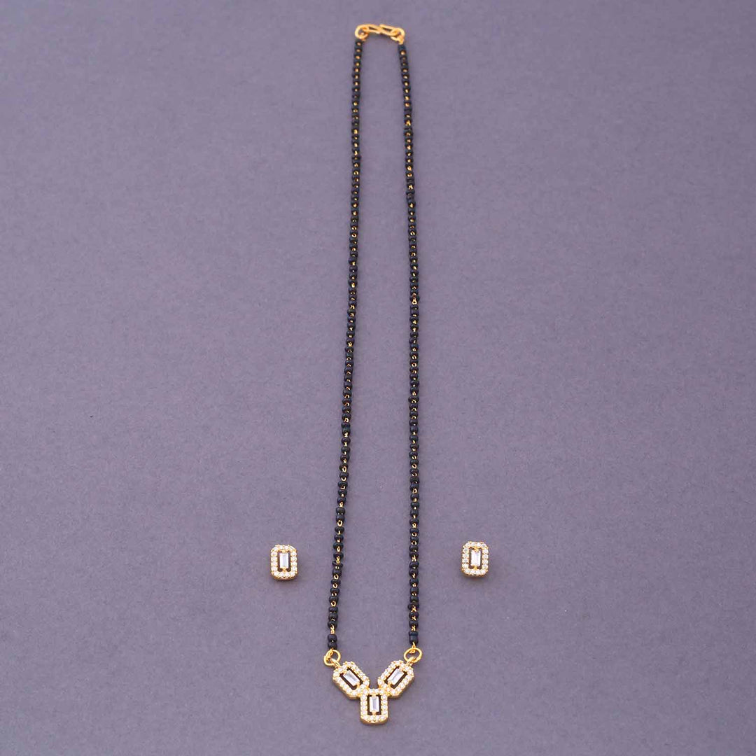 Golden Habibah Mangalsutra Set