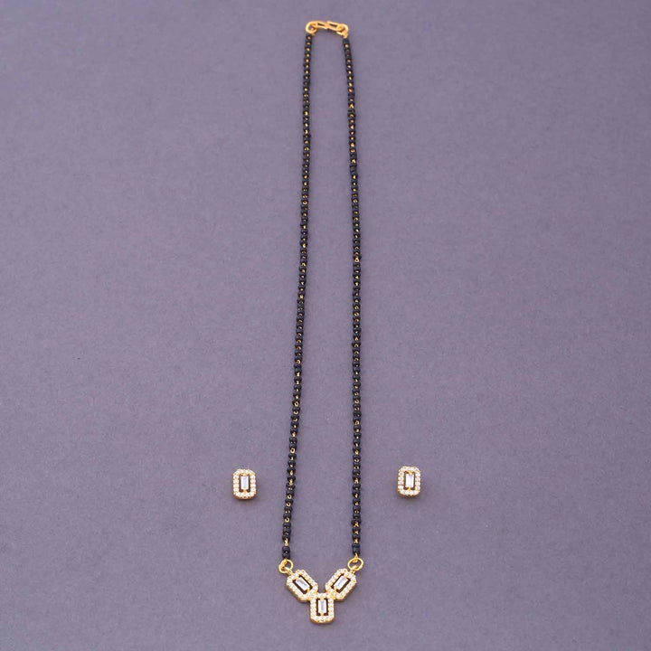 Golden Habibah Mangalsutra Set