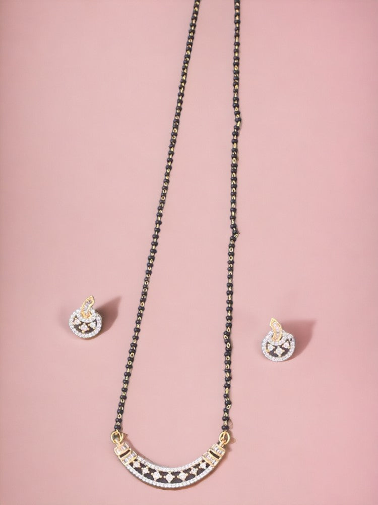 Golden Hallie Mangalsutra Set