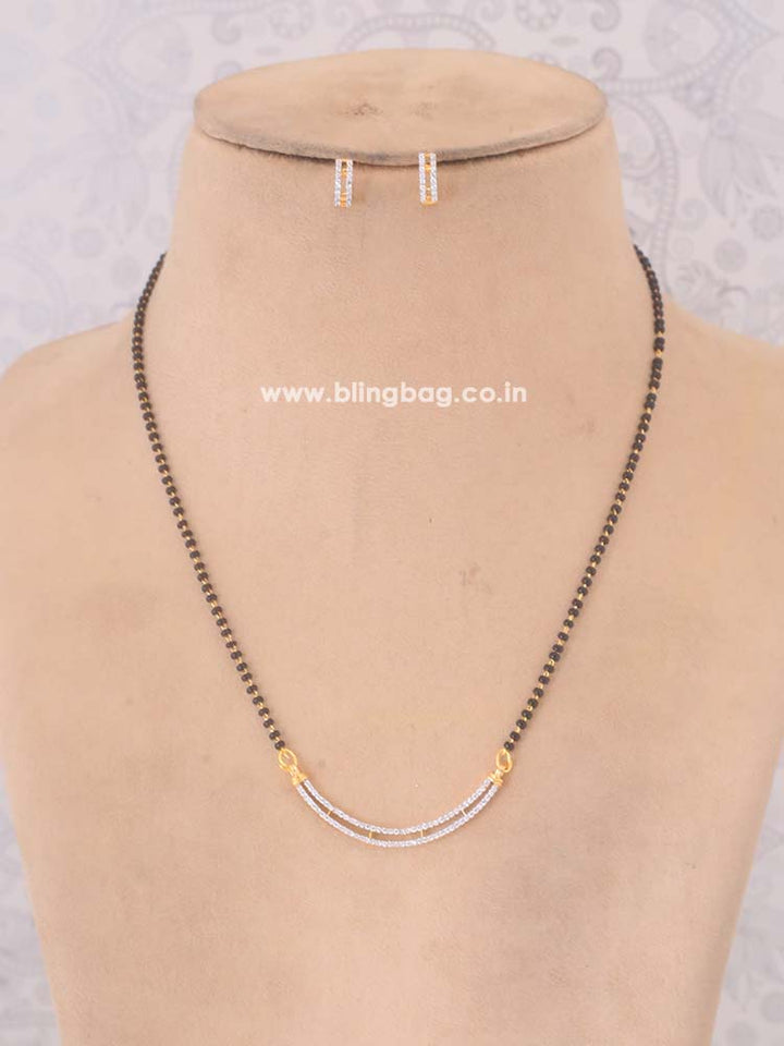 Golden Hiren Mangalsutra Set