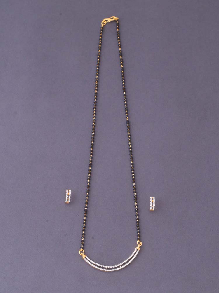Golden Hiren Mangalsutra Set
