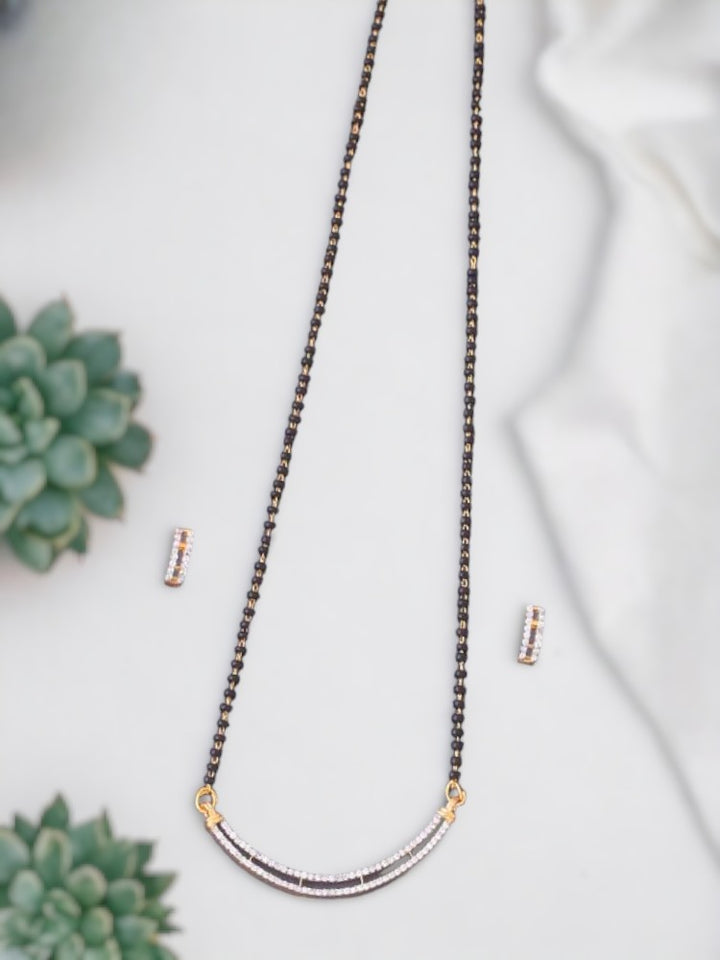 Golden Hiren Mangalsutra Set