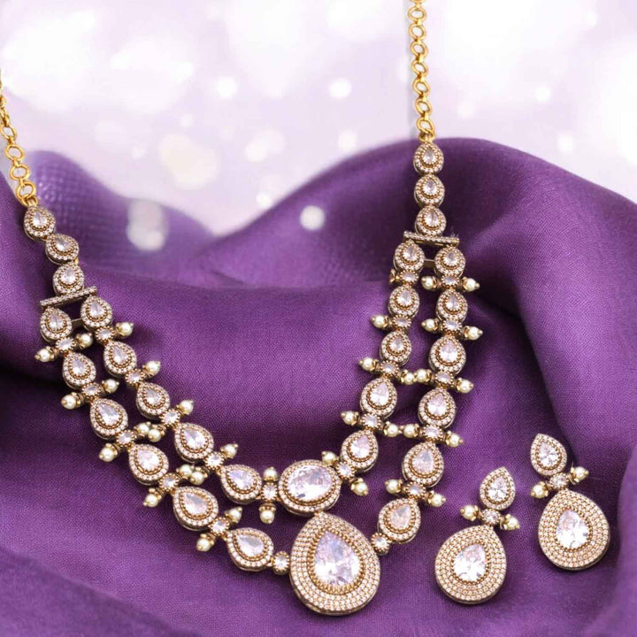 Golden Imara Victorian Jewellery Set - New Arrival