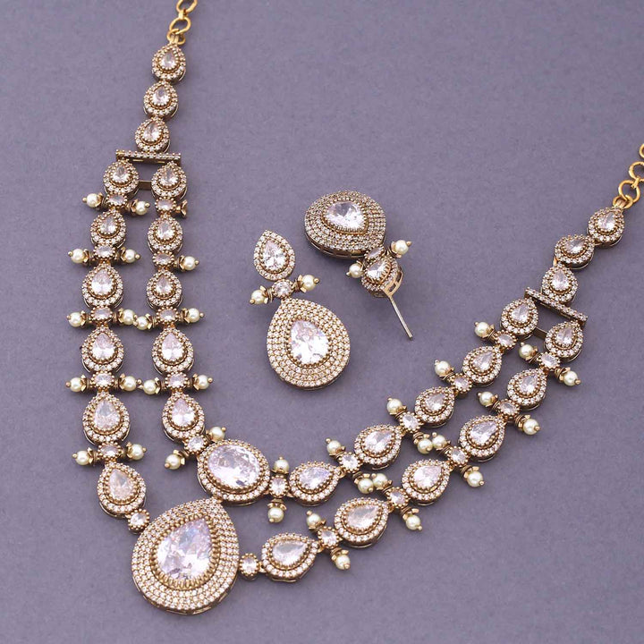 Golden Imara Victorian Jewellery Set - New Arrival