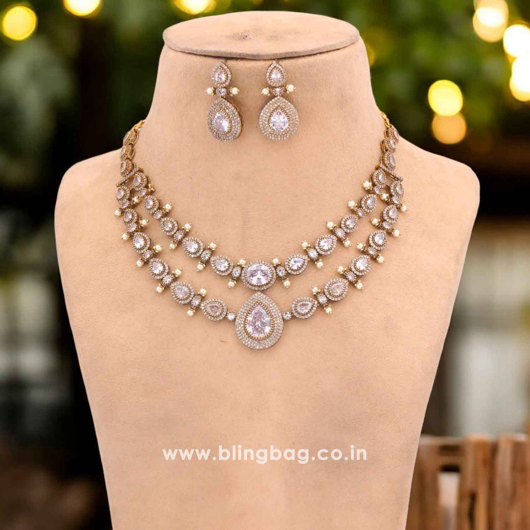 Golden Imara Victorian Jewellery Set - New Arrival