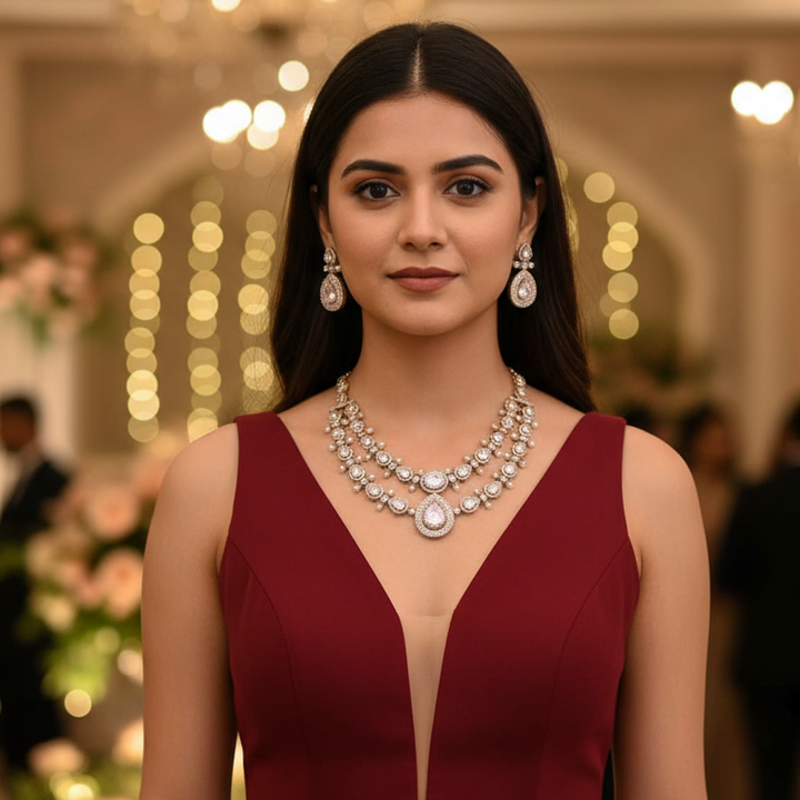 Golden Imara Victorian Jewellery Set - New Arrival