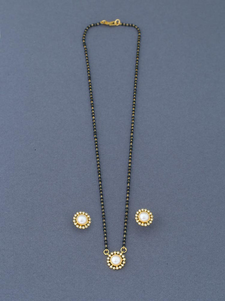 Golden Irina Mangalsutra Set