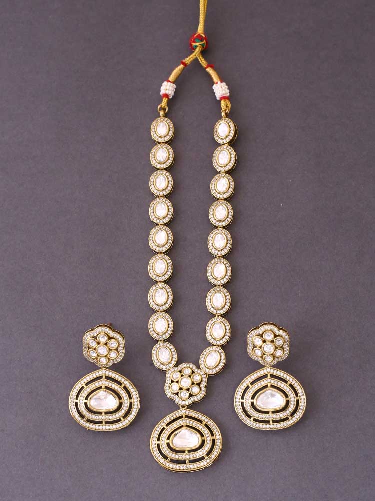 Golden Ishac Victorian Jewellery Set - New Arrival