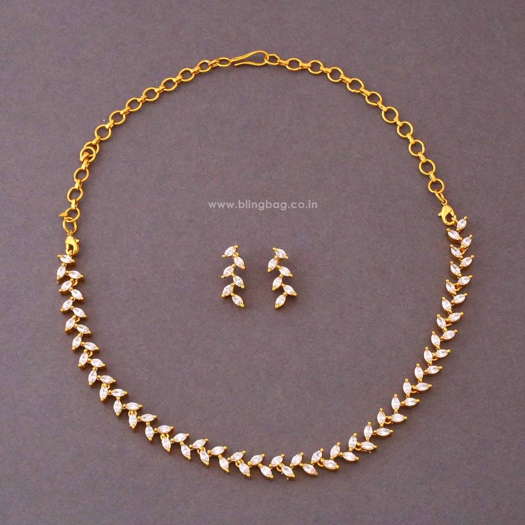 Golden Ishani Antique Jewellery Set- New Arrival