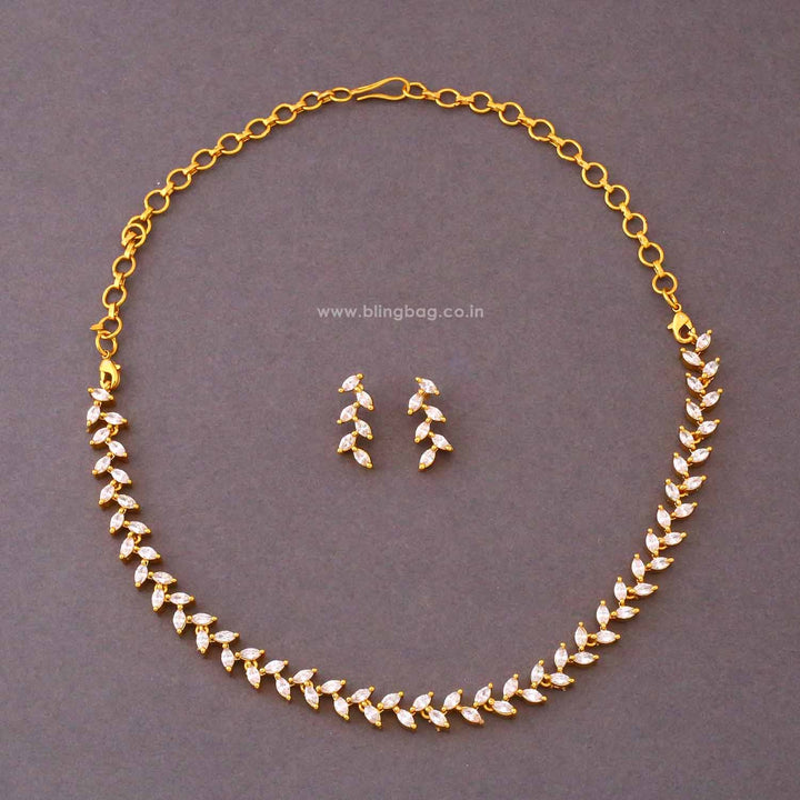 Golden Ishani Antique Jewellery Set- New Arrival